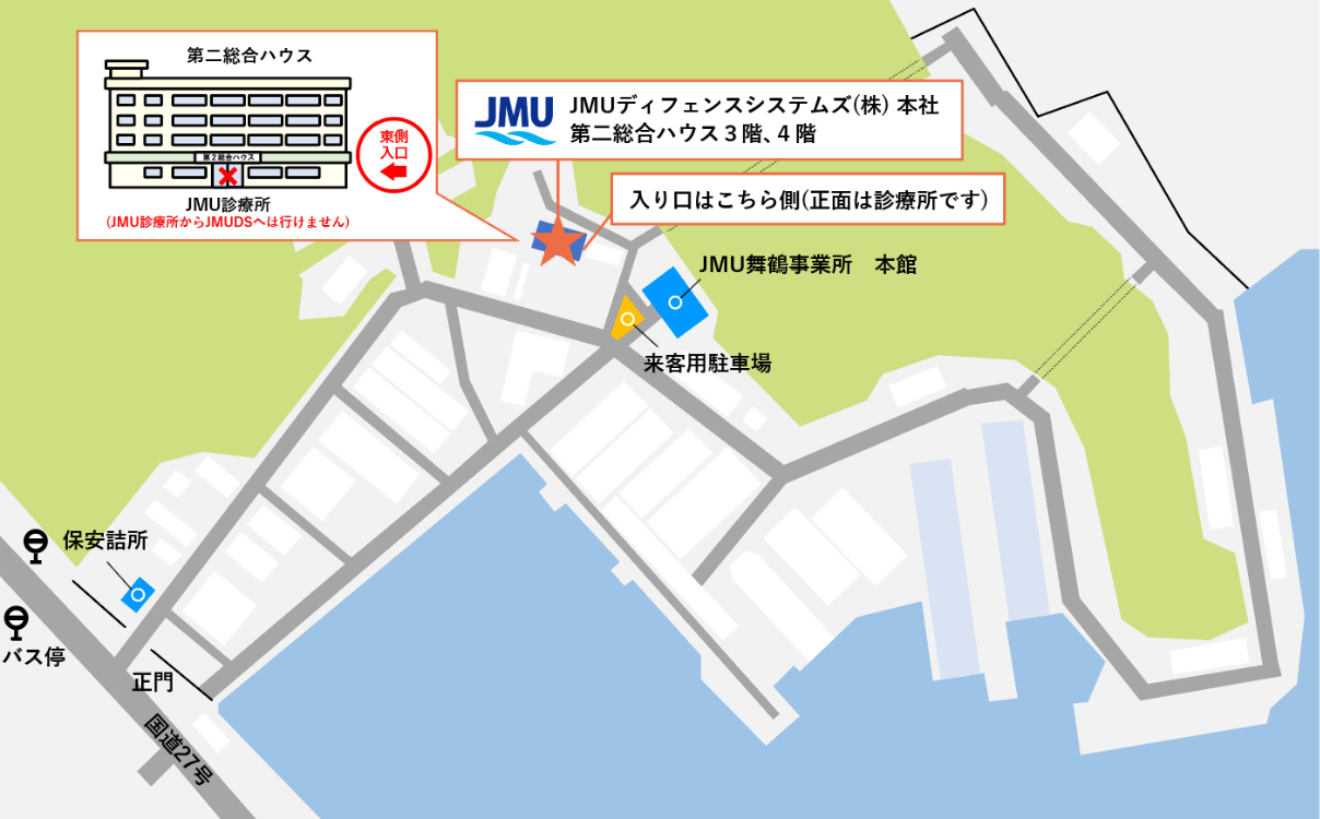 本社 事業所内マップ