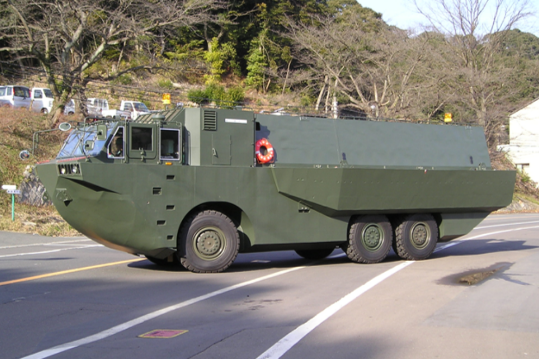 Trial Vehicle of the Multipurpose Amphibious Vehicle
