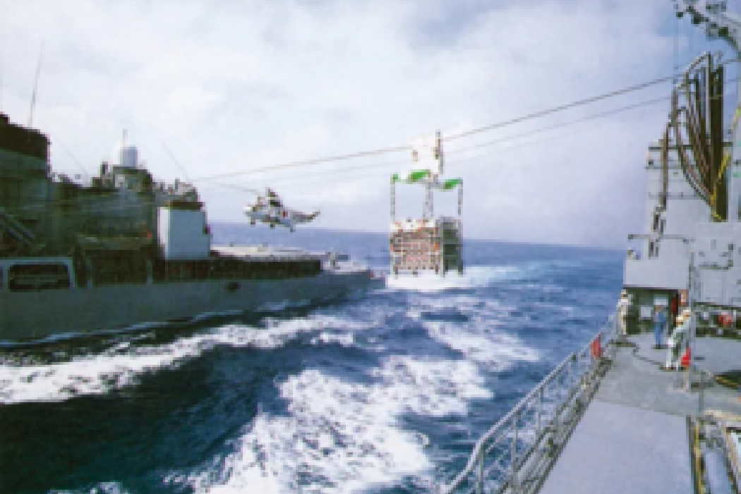 Ship to Ship Replenishment System